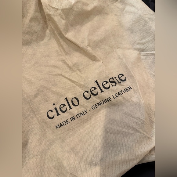 🔥Made in Italy🔥 Italian leather black Cielo Celeste Purse - never carried - Picture 9 of 12